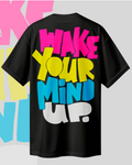 Camiseta Oversized 'Wake Your Mind Up' Lagoona Store