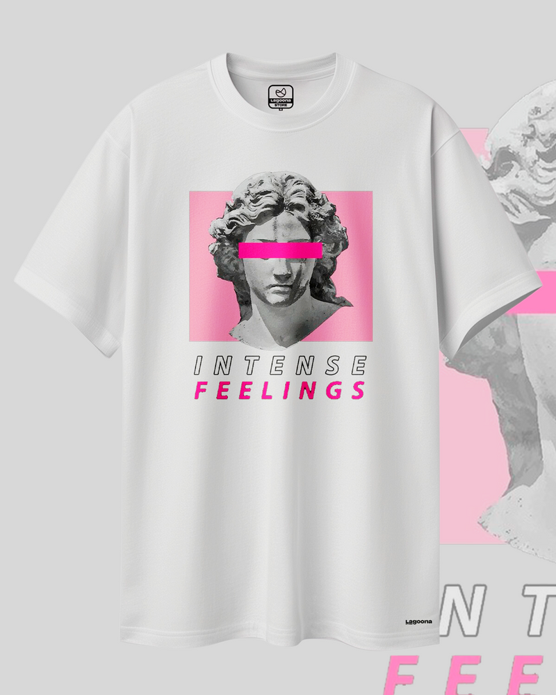 Camiseta Oversized 'Intense Feelings' Lagoona Store