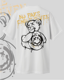 Camiseta Oversized 'No Fake Smiles' Lagoona Store