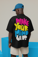 Camiseta Oversized 'Wake Your Mind Up' Lagoona Store